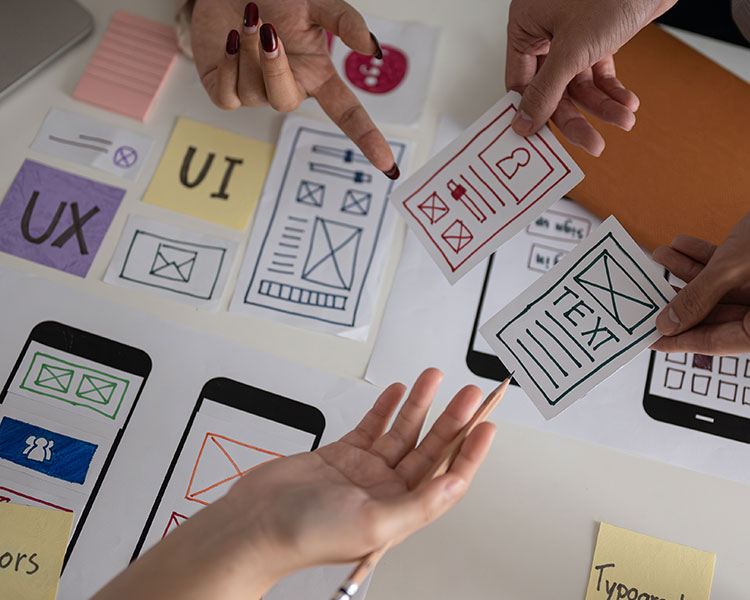 Conception UX/UI adaptée aux patients AOMI - Interface NaomiFeel